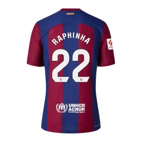 FC Barcelona Raphinha 22 Domácí 2023-24 - Fotbalové Dresy (S/S)